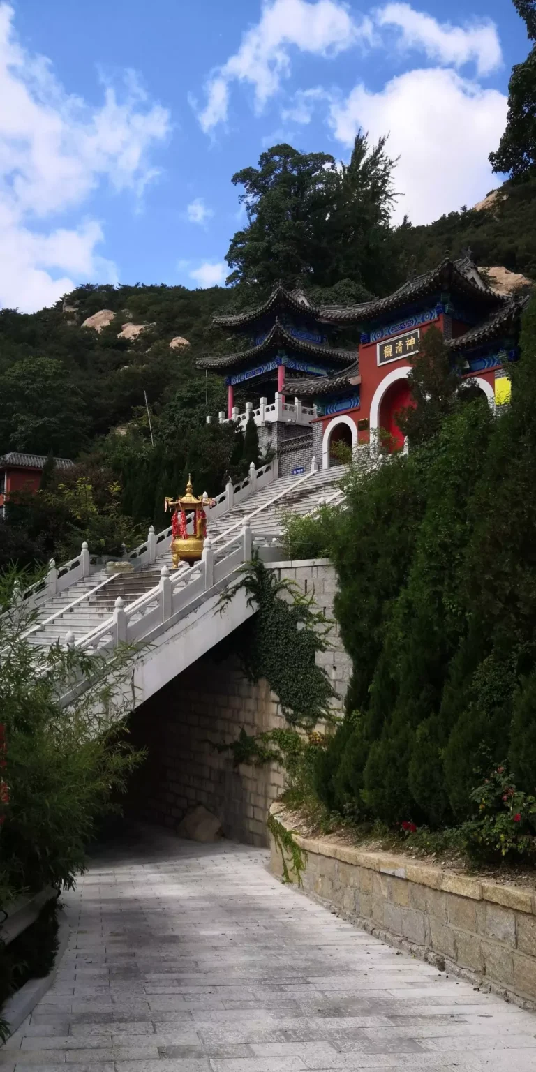 Kung-fu Chine temple