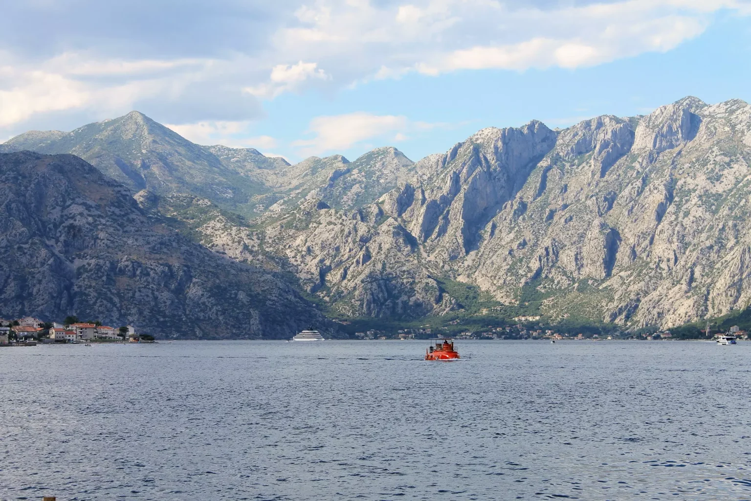 Baie de Kotor Monténégro