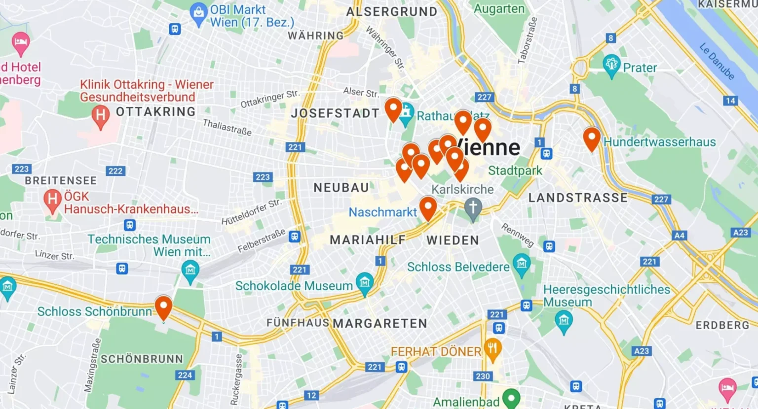 Carte Vienne