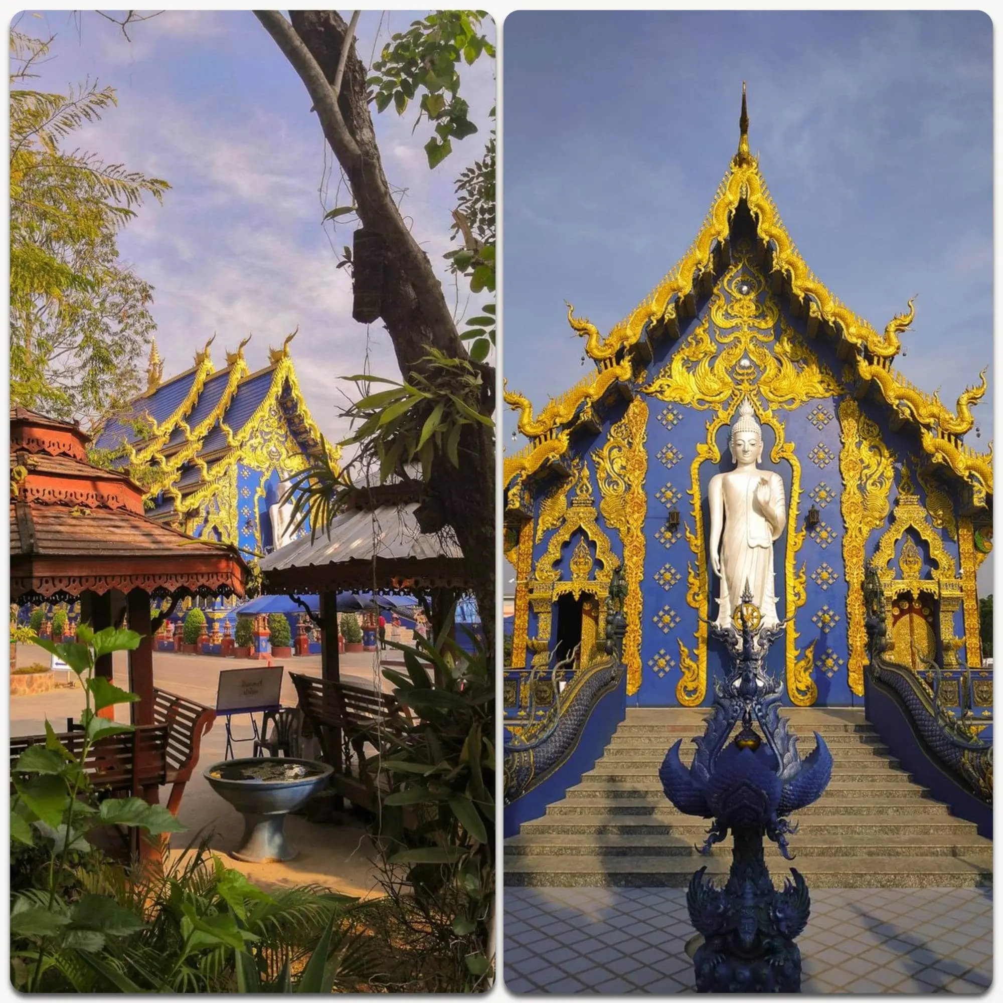 Temple bleu Chiang Rai