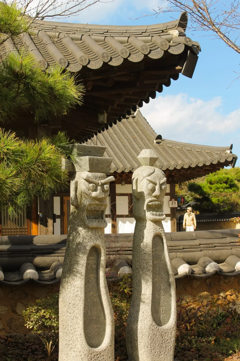 Gyeongju statues