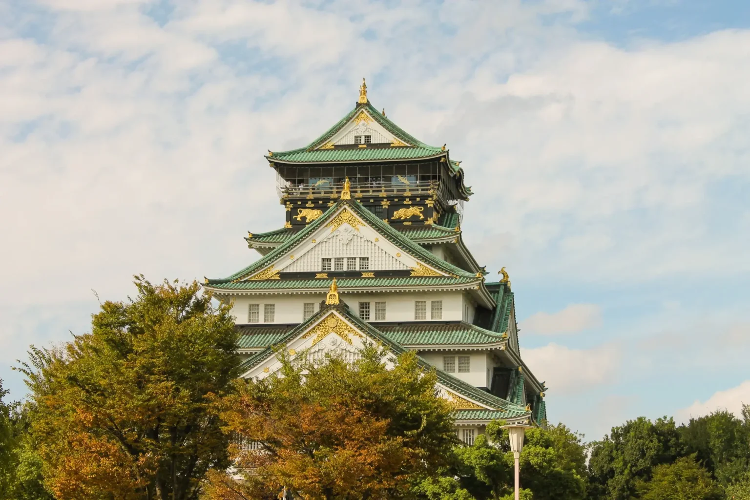 Chateau Osaka itinéraire 1 mois train Japon