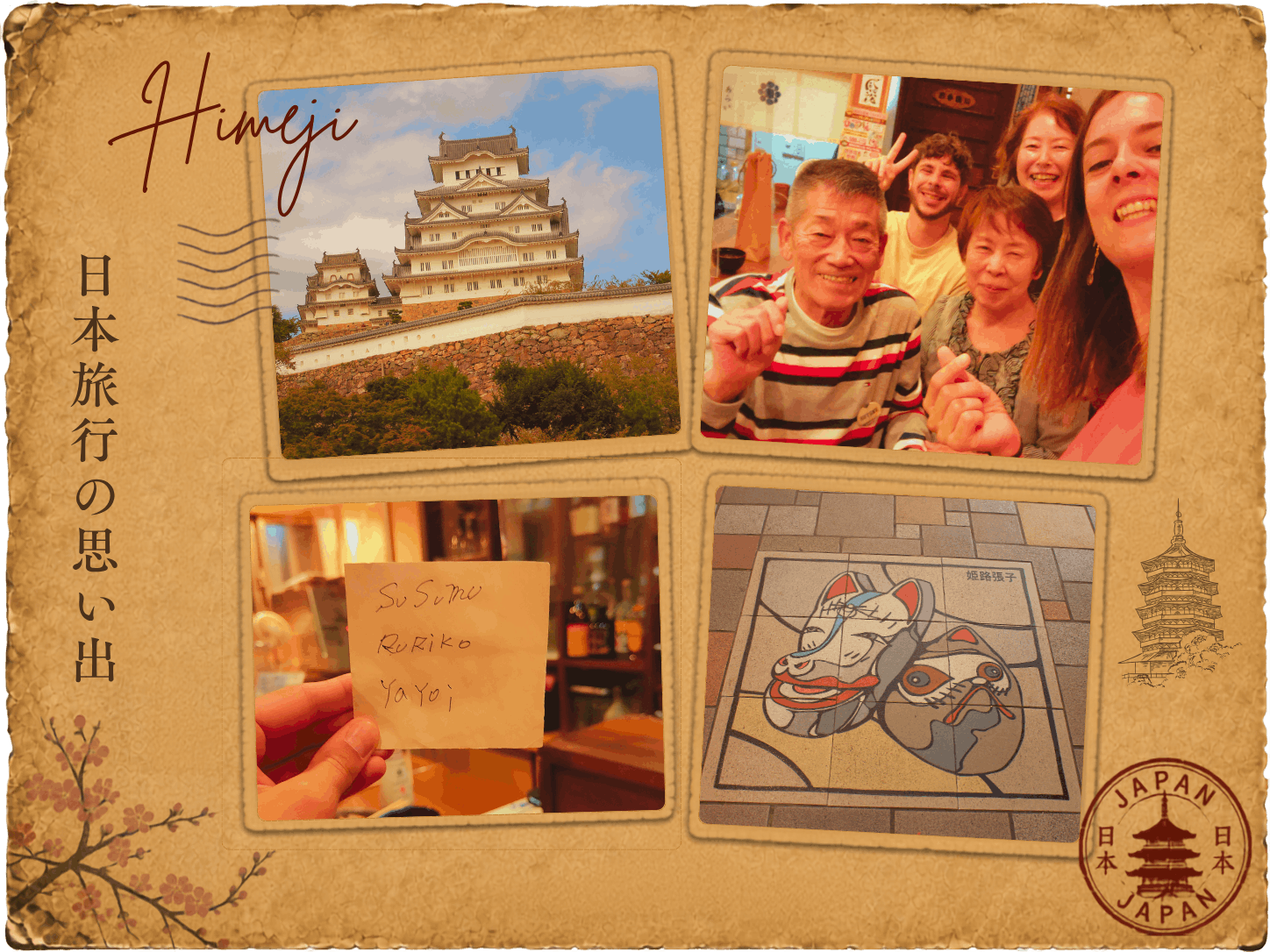 Itinéraire d'un mois au Japon, carnet de voyage